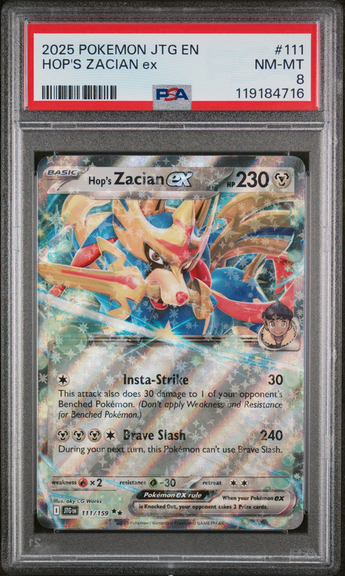 PSA Card Front