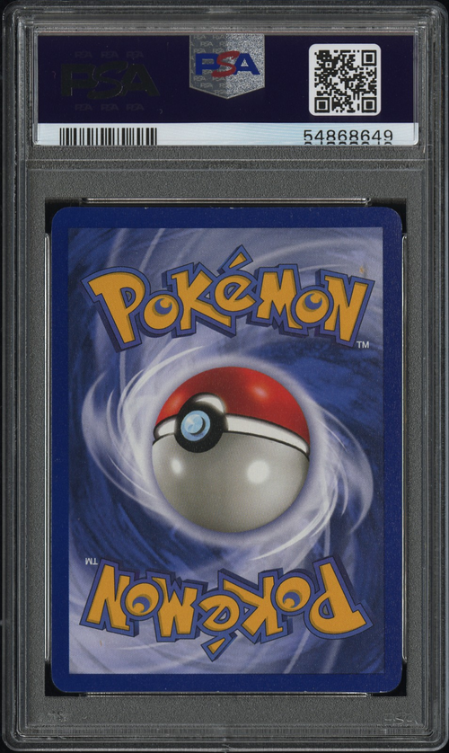 PSA Card Back