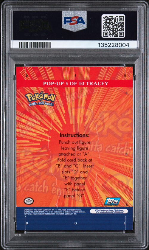 PSA Card Back