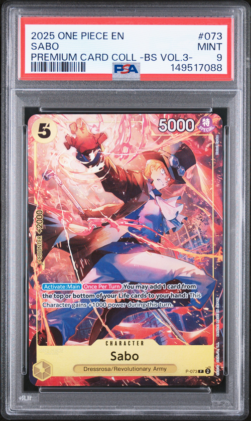 PSA Card Front