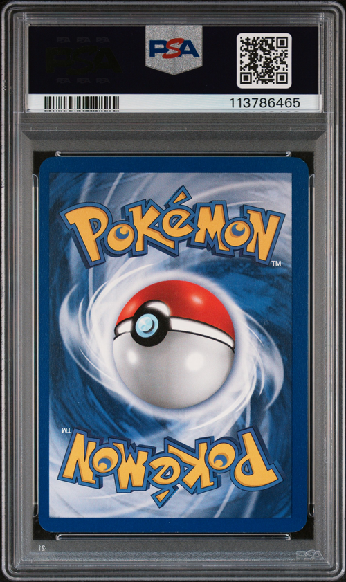 PSA Card Back
