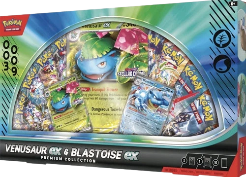 Venusaur ex & Blastoise ex