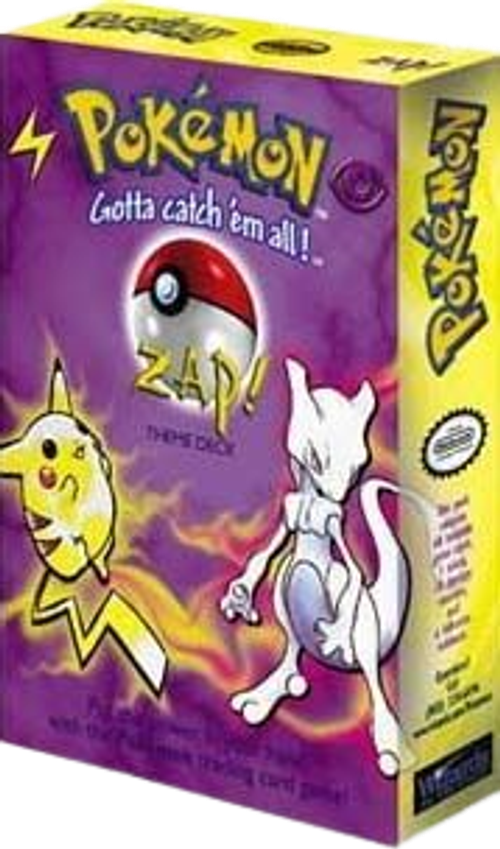 Base Set Zap Theme Deck (2nd variant shadowless)