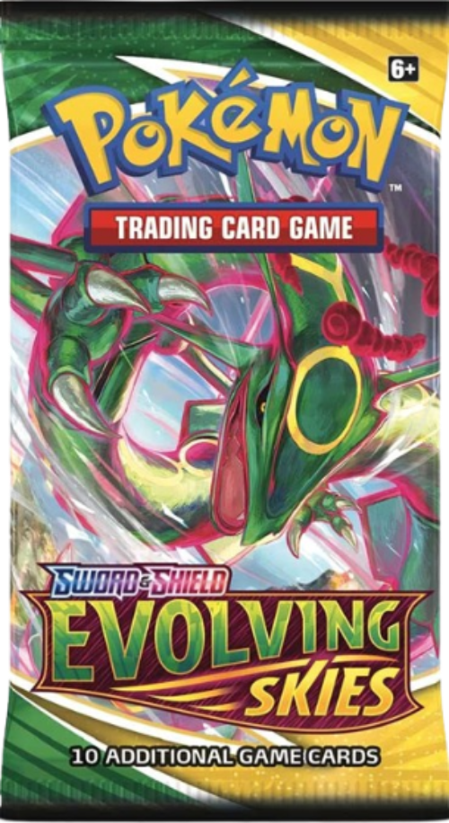 Evolving Skies Booster Box 英語版　ラスト Evolving Skies Half Booster Box Sealed Pokemon Card UK Excl