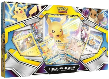 Boîte de collection spéciale Pikachu GX et Évoli GX