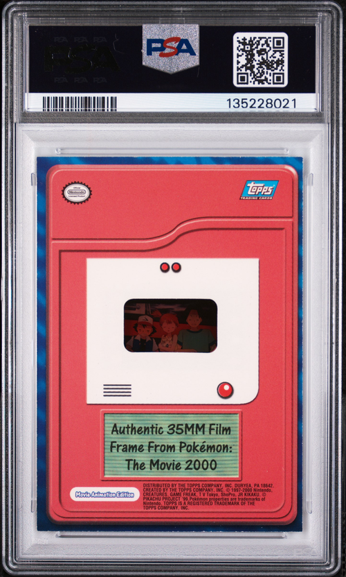 PSA Card Back
