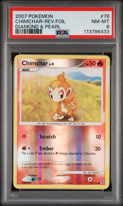 PSA Card Front