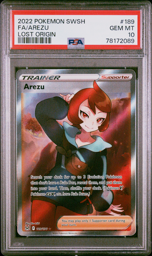 PSA Card Front