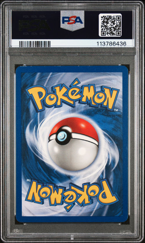 PSA Card Back