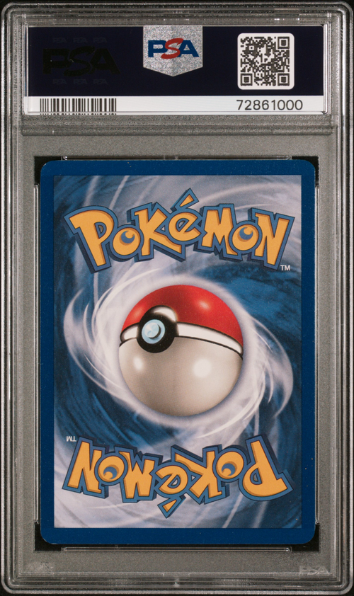 PSA Card Back