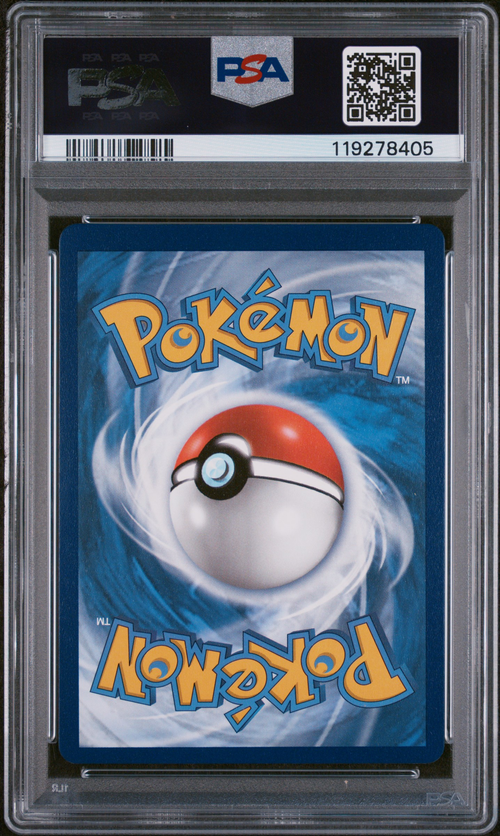 PSA Card Back