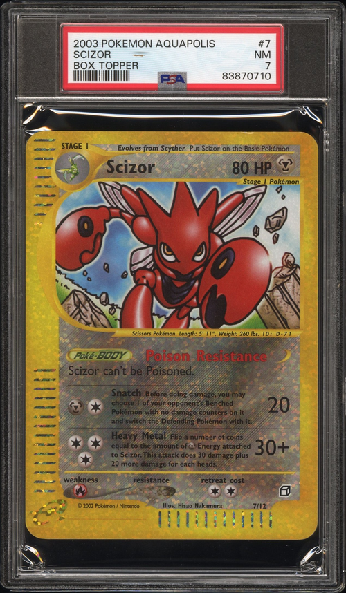 PSA Card Front