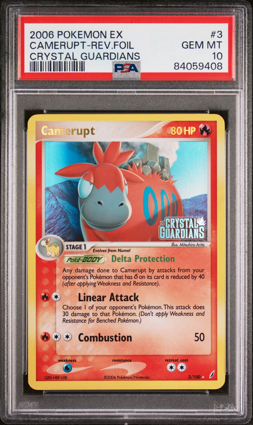 PSA Card Front