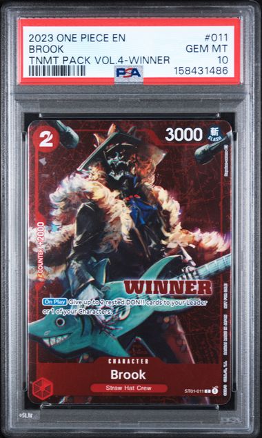 PSA 10 BROOK TNMT PACK VOL.4-WINNER