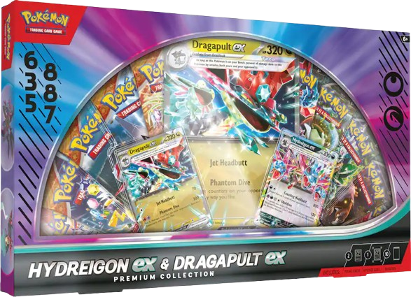 Hydreigon ex & Dragapult ex Premium Collection