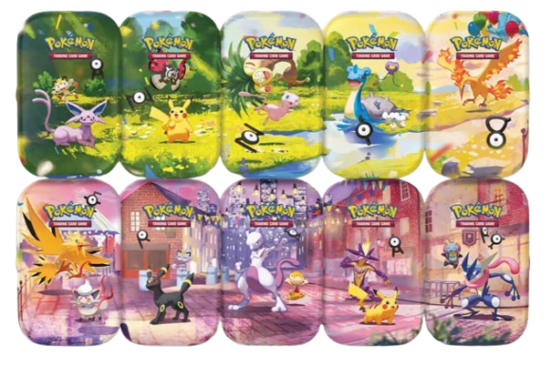 30th Celebration Mini Tin Display