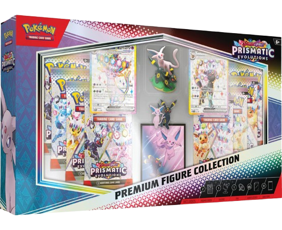 Prismatic Evolutions Premium Figure Collection Box