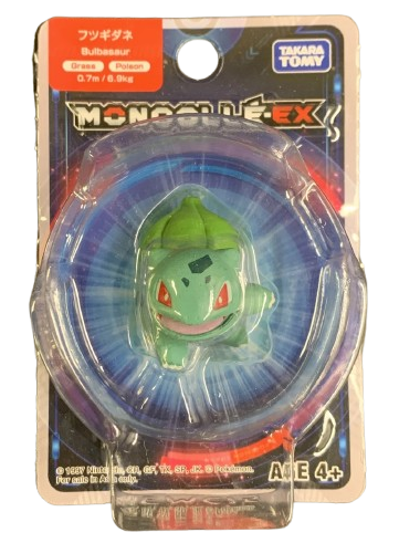 Takara Tomy Moncolle-ex Figures : Pikachu, Fennekin, Charmander, Bulbasaur and more (Individual)