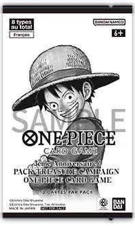 3rd Anniversary One Piece Card Game Treasure Campaign Pack