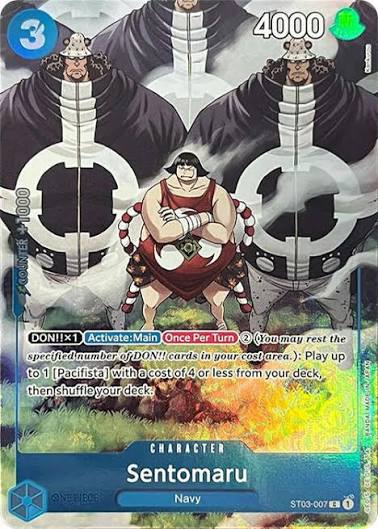 Sentomaru (ST03-007) - One Piece Promotion Cards Foil