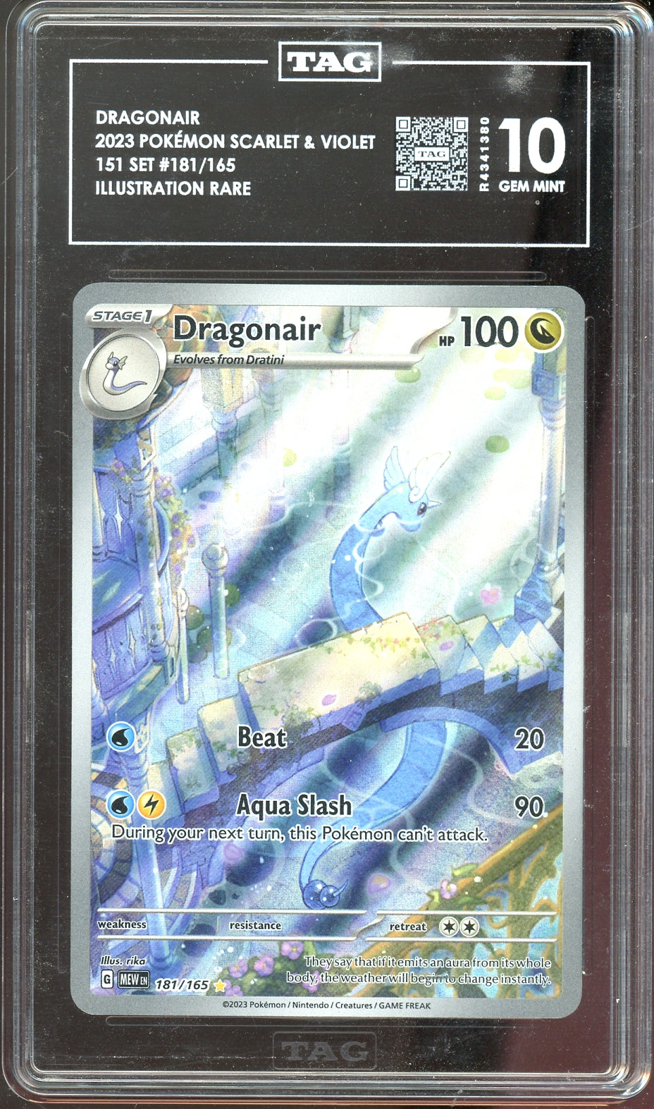 TAG 10 DRAGONAIR SCARLET & VIOLET 151