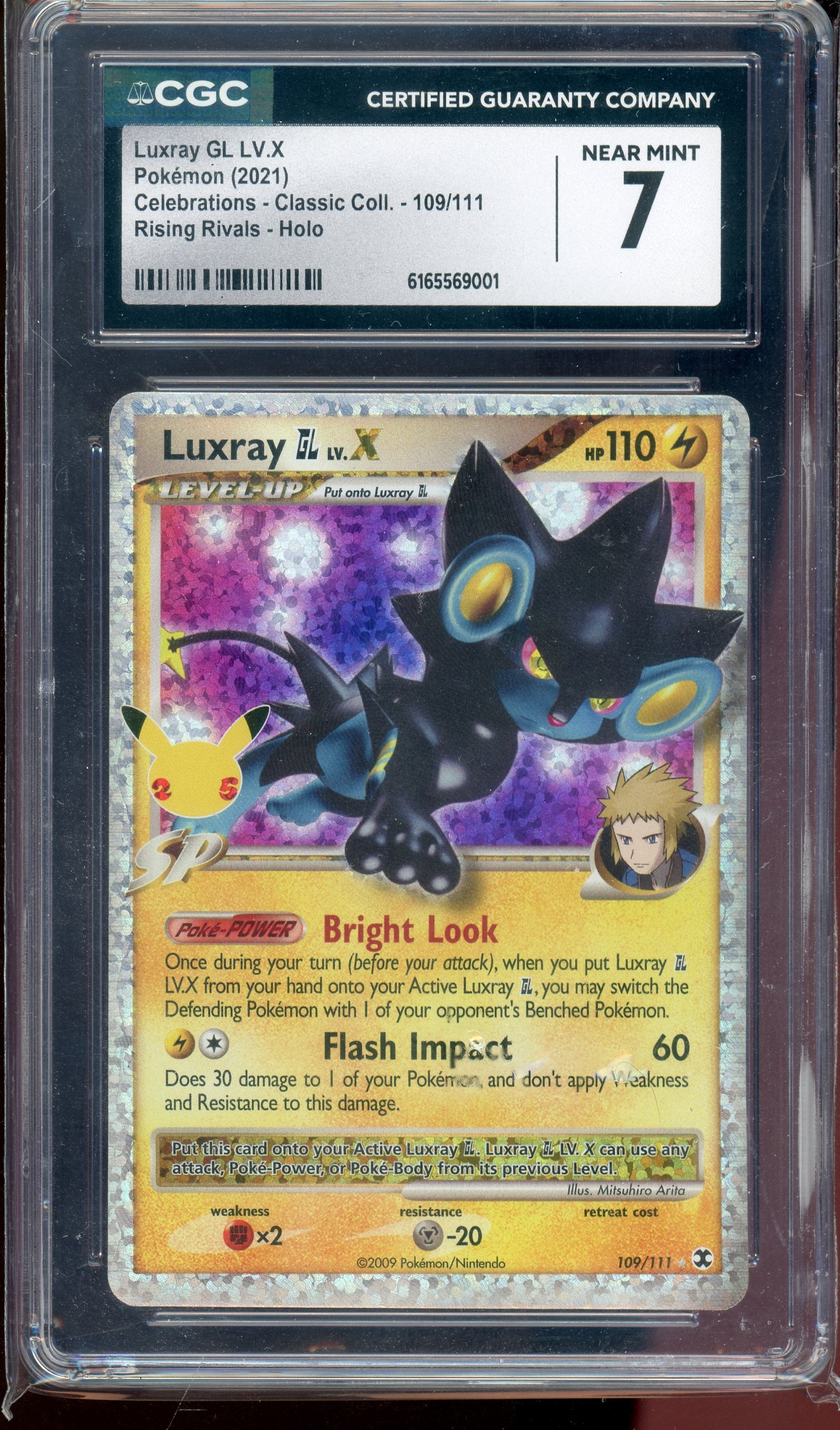 CGC 7 LUXRAY LVL.X