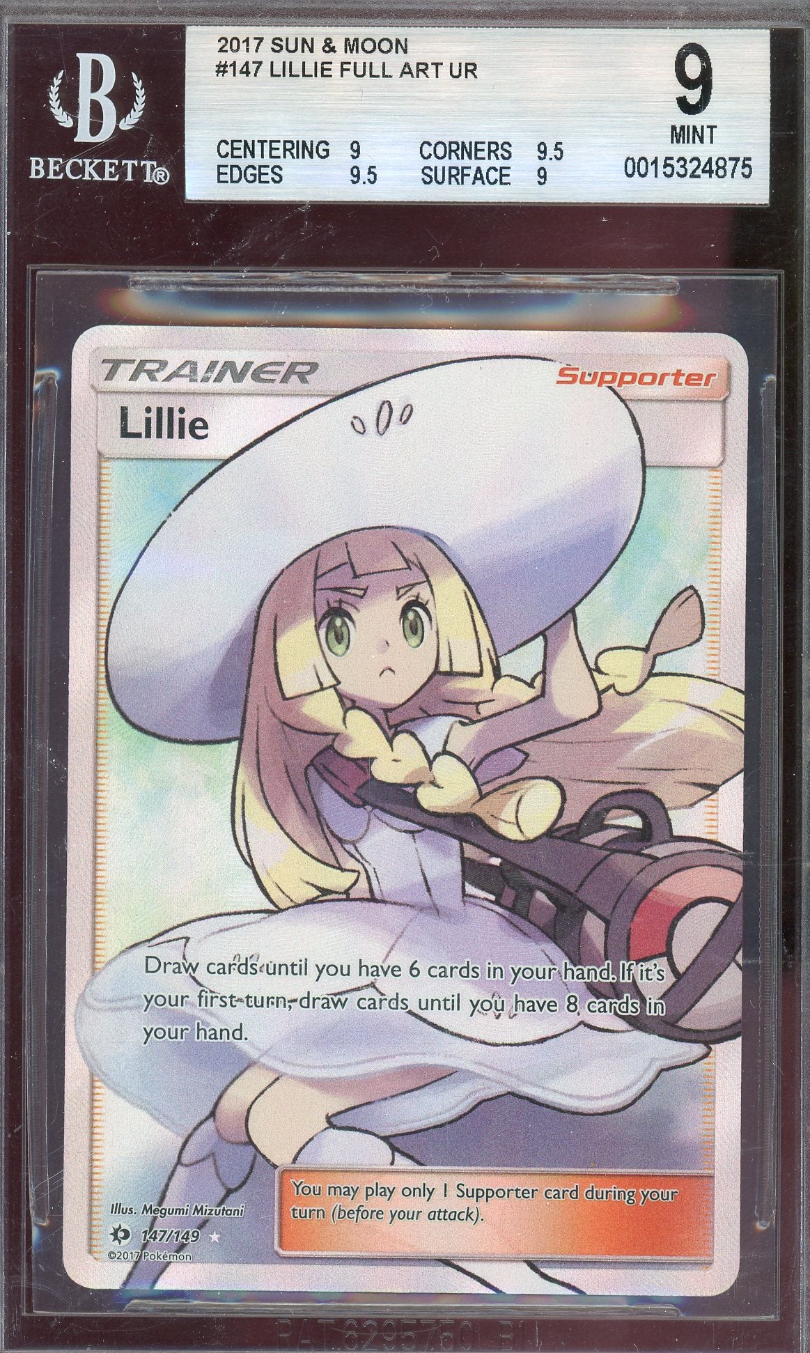 BGS 9 Lillie Full Art UR