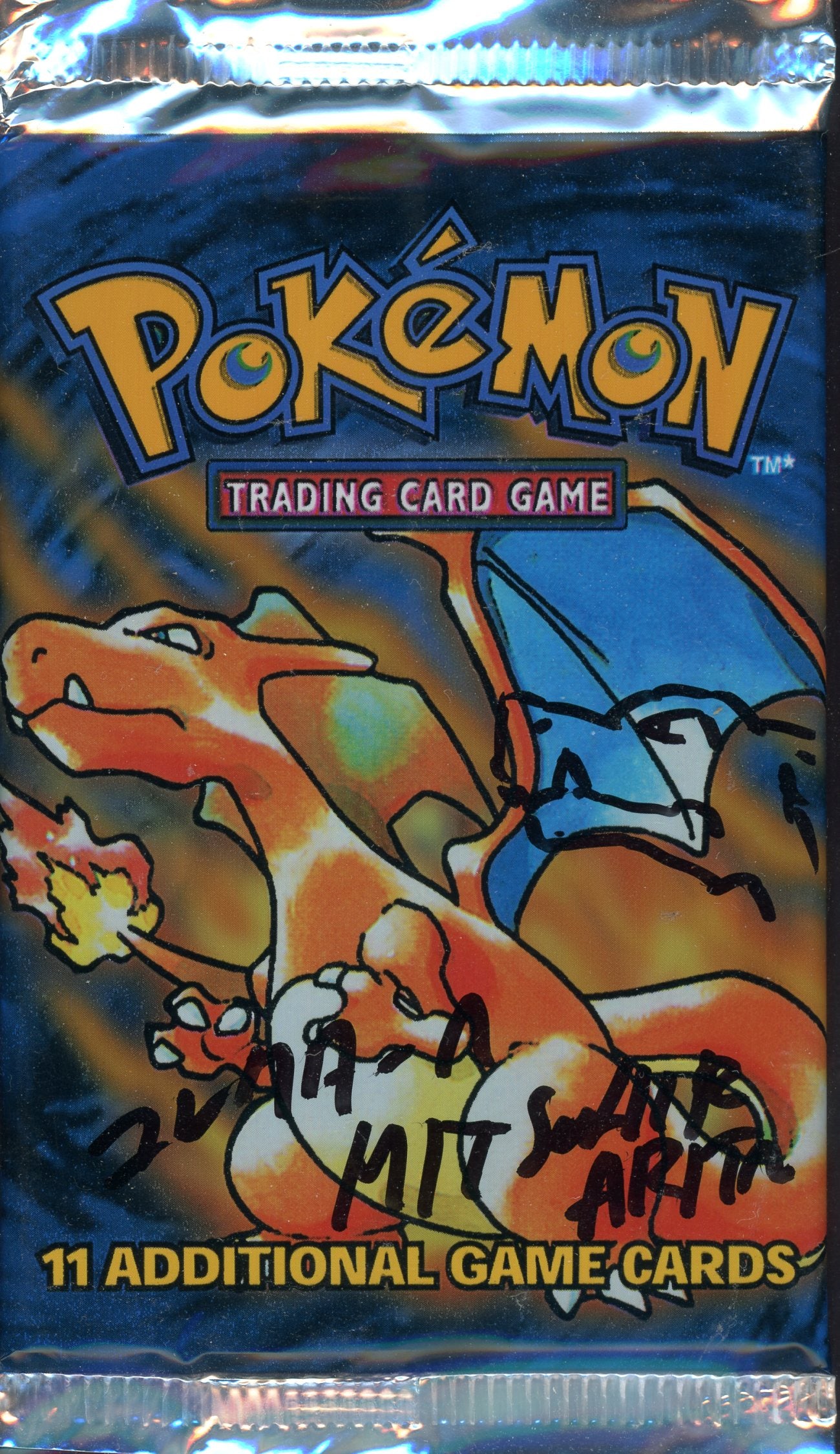 Base Set Unlimited Booster Pack -Mitsuhiro Arita Auto-