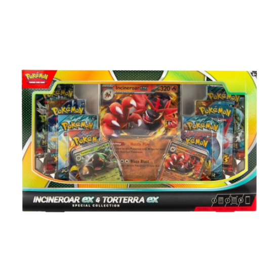 Incineroar ex & Torterra ex Special Collection Box