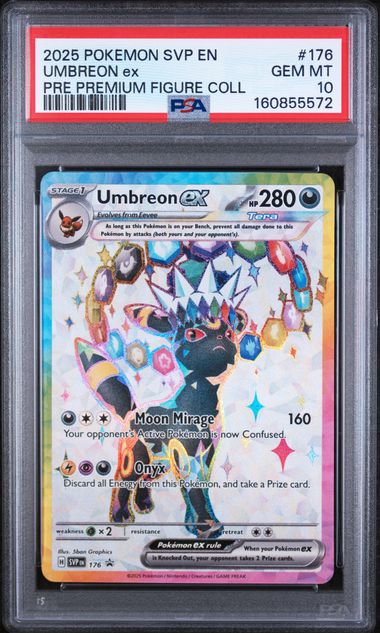 PSA 10 UMBREON ex PRE PREMIUM FIGURE COLL