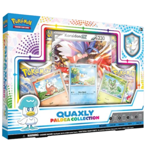 Paldea Collection Koraidon ex & Quaxly Edition Collection Box