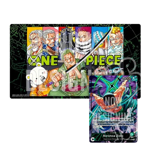 SEALED RORONOA ZORO PLAYMAT OP12-020 Playmat