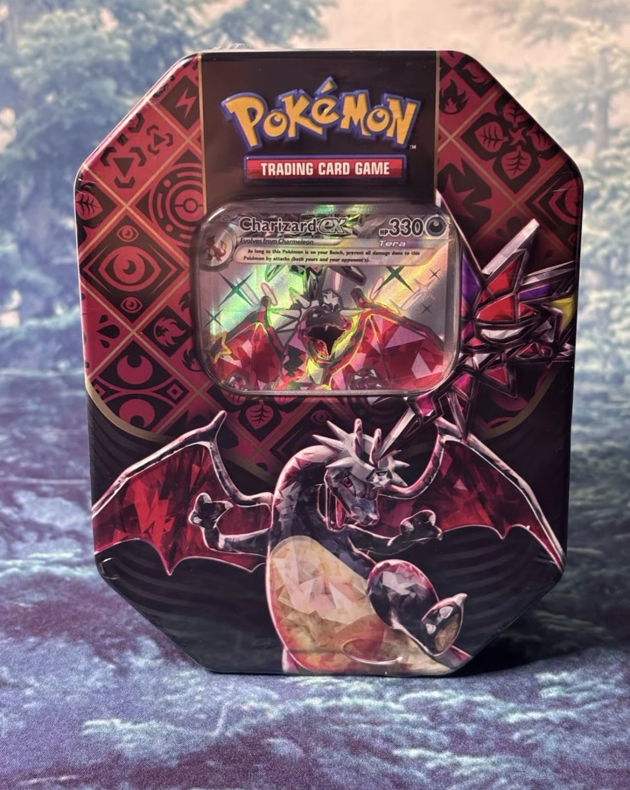 Paldean Fates Charizard Ex Tin