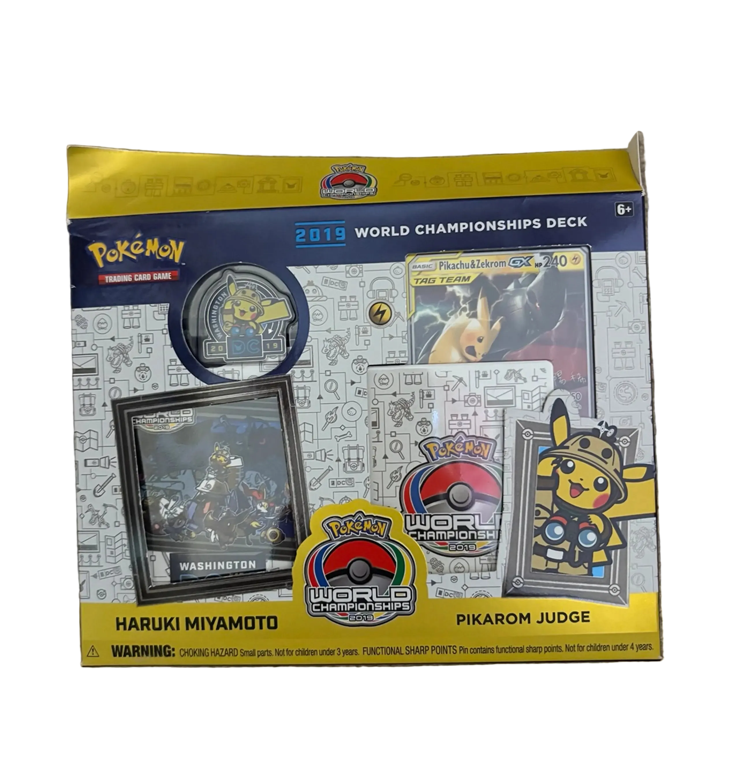 2019 World Championship Pikarom Judge (Haruki Miyamoto) Deck Box