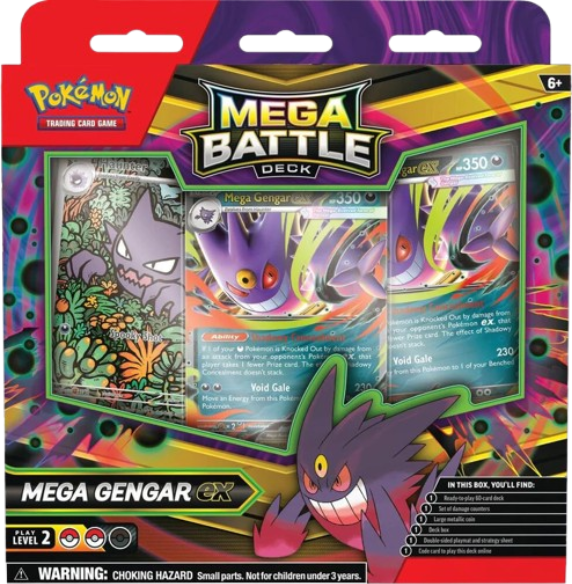 Mega Gengar Ex Battle Deck
