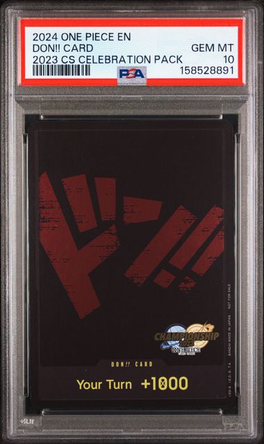 PSA 10 CHAMPIONSHIP 2023 CELEBRATION PACK DON!! CARD