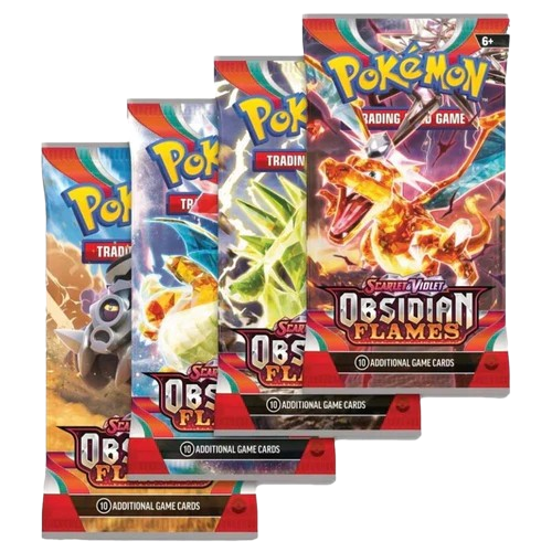 Pack booster de flammes d'obsidienne (illustration aléatoire)