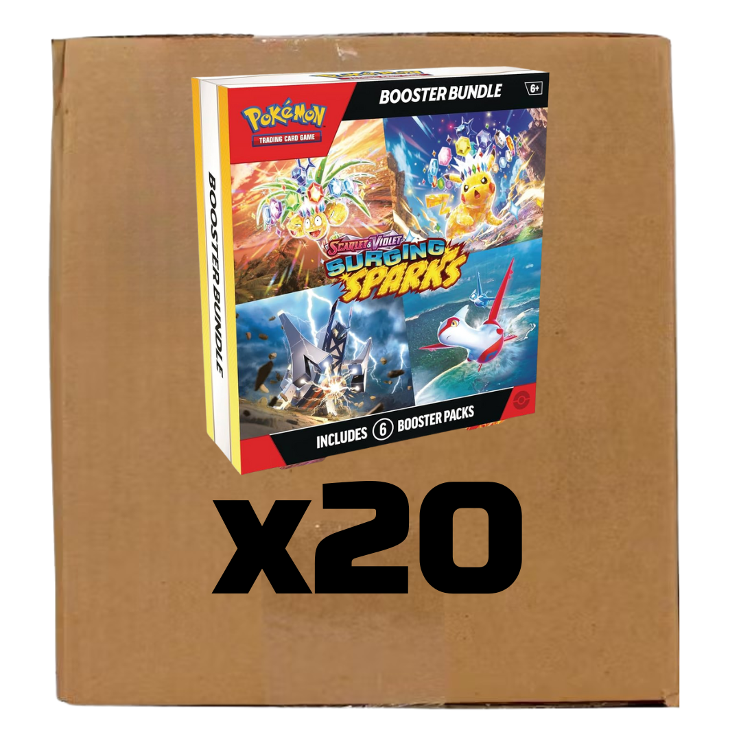 surging sparks sealed booster box case Pokemon Scarlet & Violet Surging Sparks Booster Box