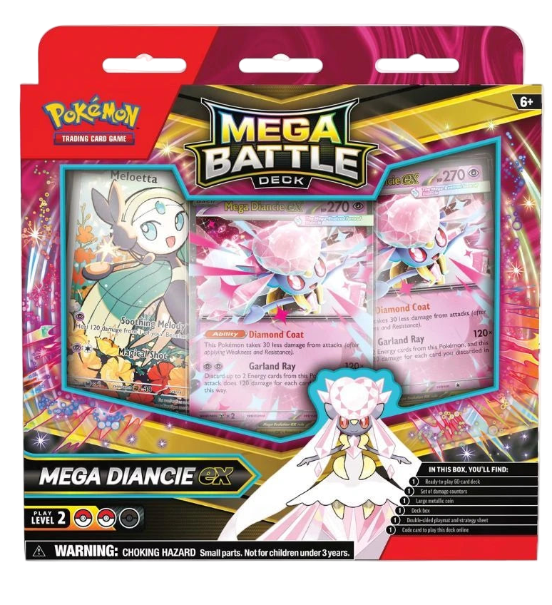 Mega Diancie Ex Battle Deck