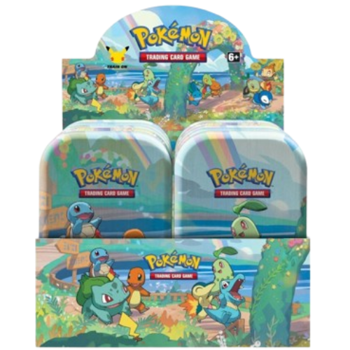 Celebrations Display Box of 10 Mini Tins