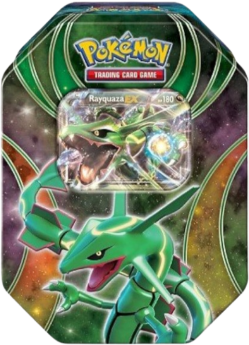 2015 Rayquaza Ex Ex Au-delà de l'ordinaire ! Étain