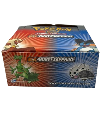 EX Ruby & Sapphire Box - Empty Box