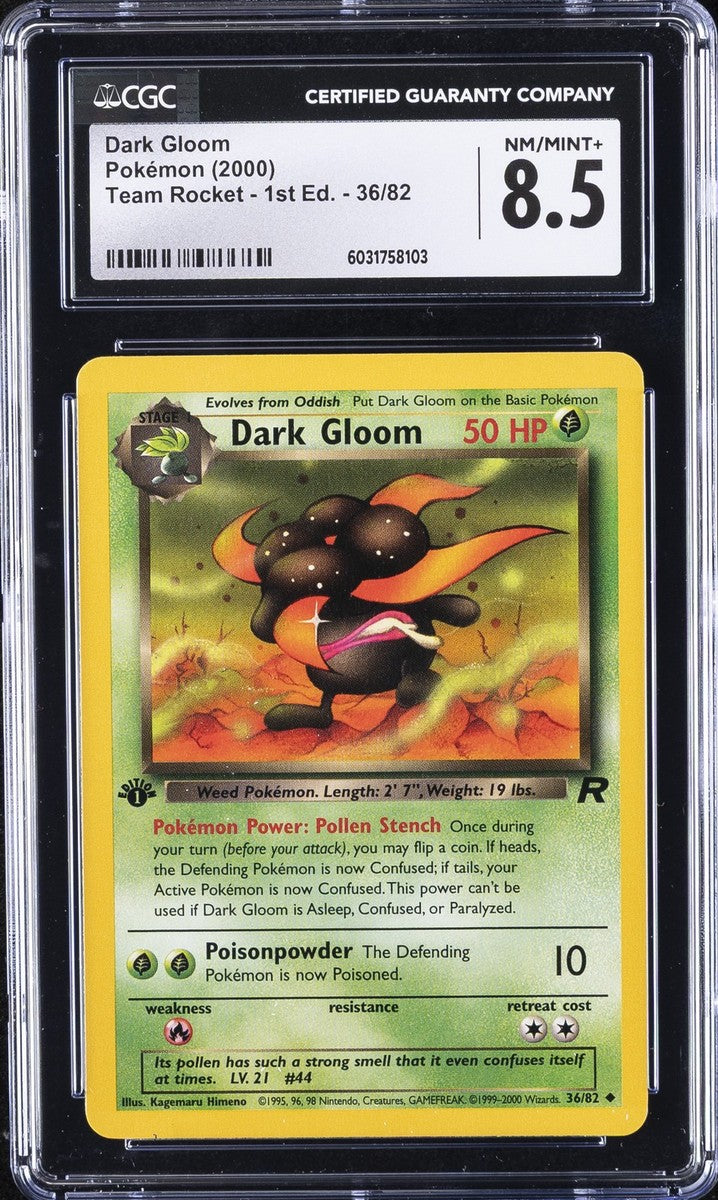CGC 8.5 DARK GLOOM 1st EDITION