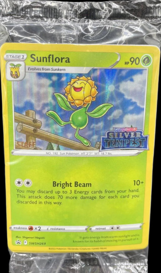 Sunflora swsh269(Silver Tempest STAFF) SEALED