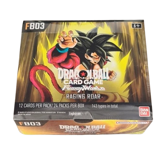 Dragon Ball Fusion World - Raging Roar Booster Box (FB03)