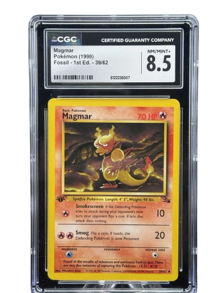 CGC 8.5 MAGMAR 1ST ED. FOSSIL