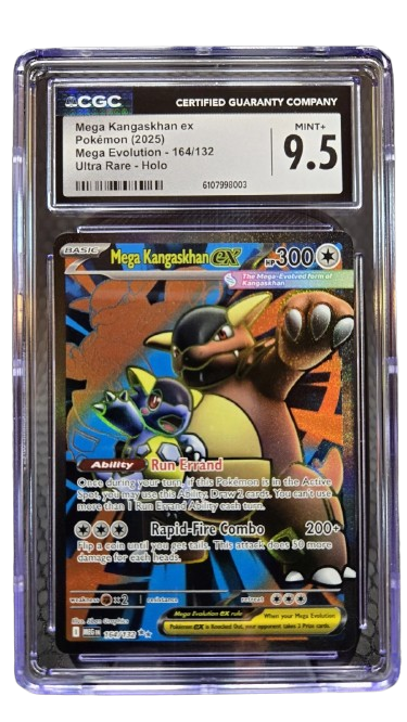 CGC 9.5 MEGA KANGHASKAN EX MEGA EVOLUTION