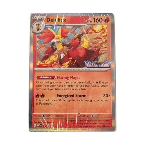 Delphox (Prerelease) (074) - Chaos Rising Promo SEALED