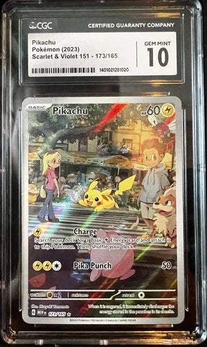 CGC 10 PIKACHU 151