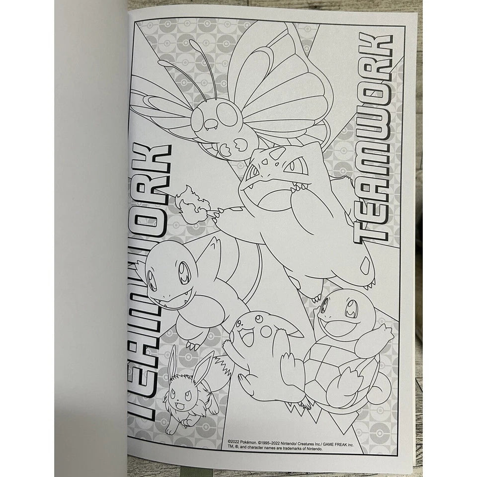 Bendon Pokémon Advanced Coloring Book